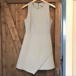 Elizabeth and James Light Gray Sleeveless Dress